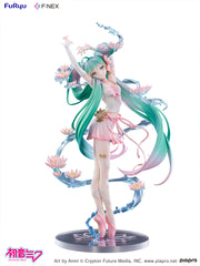 Furyu F:NEX 1/7 PVC 初音未來 睡蓮 Ver.《初音未來》