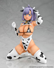 Q-six 1/5 PVC 畔美岬 乳牛裝 褐色 Ver.《住在拔作島上的我該如何是好?》