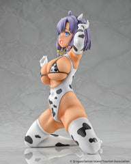 Q-six 1/5 PVC 畔美岬 乳牛裝 褐色 Ver.《住在拔作島上的我該如何是好?》