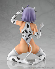 Q-six 1/5 PVC 畔美岬 乳牛裝 褐色 Ver.《住在拔作島上的我該如何是好?》