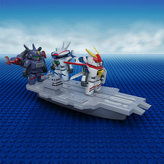 BRICKROID Dragonar-3 / BRICKROID 機甲戰記威龍 威龍3號 (Dragonar-3) 積木可動模型
