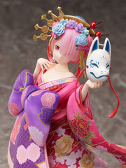 FuRyu F:NEX 1/7 PVC FIGURE 拉姆-花魁道中 《Re:從零開始的異世界生活》