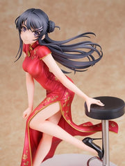 WING 1/7 PVC FIGUR E櫻島麻衣 中國旗袍Ver. 《青春豬頭少年不會夢到兔女郎學姊》
