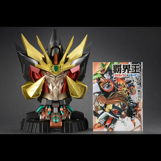 千值練 AMAKUNI機神 始源勇者王 Genesis Gaogaigar 頭部展示模型 開箱 by 玩具部屋@映畫製作社SP