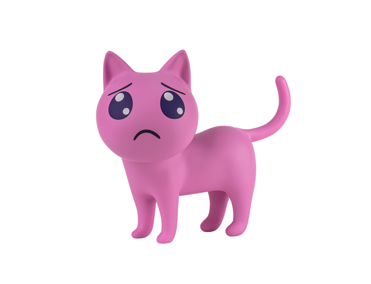 Pien Cat Soft vinyl figure / 片貓 軟乙烯基人偶
