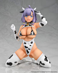 Q-six 1/5 PVC 畔美岬 乳牛裝 褐色 Ver.《住在拔作島上的我該如何是好？》