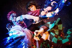 Demon Slayer: Kimetsu no Yaiba Tanjiro Kamado & Giyu Tomioka & Akaza Figure / 鬼滅之刃 竈門炭治郎 & 富岡義勇 & 猗窩座