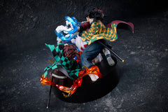Demon Slayer: Kimetsu no Yaiba Tanjiro Kamado & Giyu Tomioka & Akaza Figure / 鬼滅之刃 竈門炭治郎 & 富岡義勇 & 猗窩座