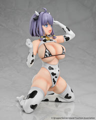 Q-six 1/5 PVC 畔美岬 乳牛裝 褐色 Ver.《住在拔作島上的我該如何是好？》