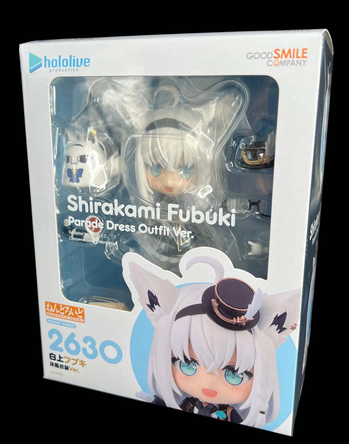 Good Smile 黏土人 2630 白上吹雪 洋風服裝Ver.《Hololive》