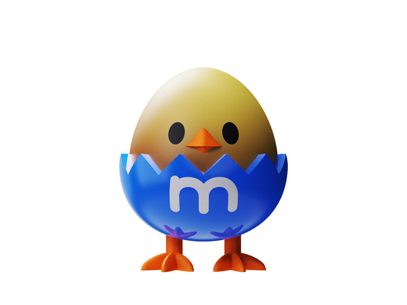 NuGaia -Egg Run Trading Figure Blind Box