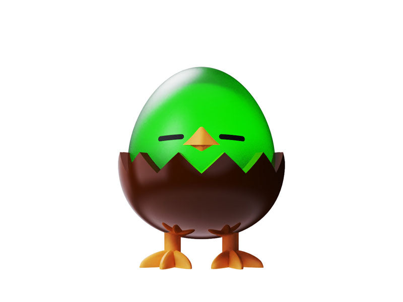 NuGaia -Egg Run Trading Figure Blind Box
