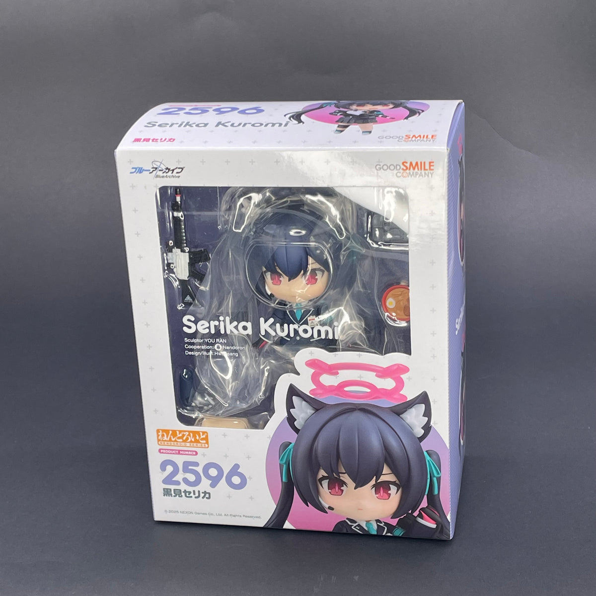 Good Smile 黏土人 2596 黑見茜香《蔚藍檔案 Blue Archive》