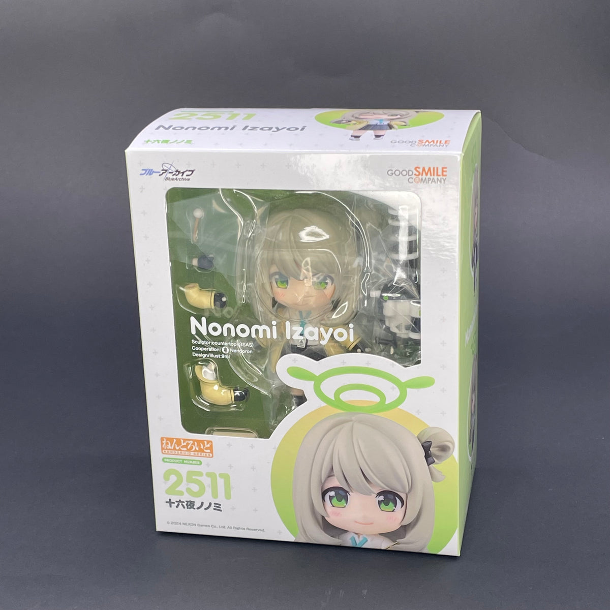 Good Smile 黏土人 2511 十六夜野乃美《蔚藍檔案 Blue Archive》