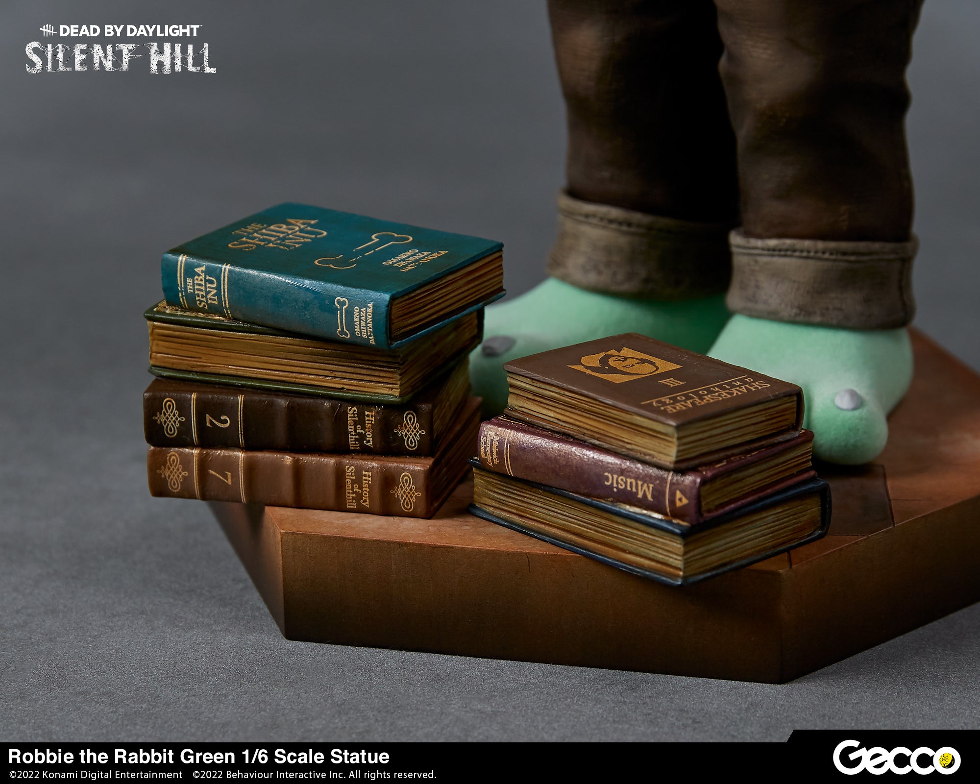 SILENT HILL x Dead by Daylight, Robbie the Rabbit Green 1/6 Scale Statue