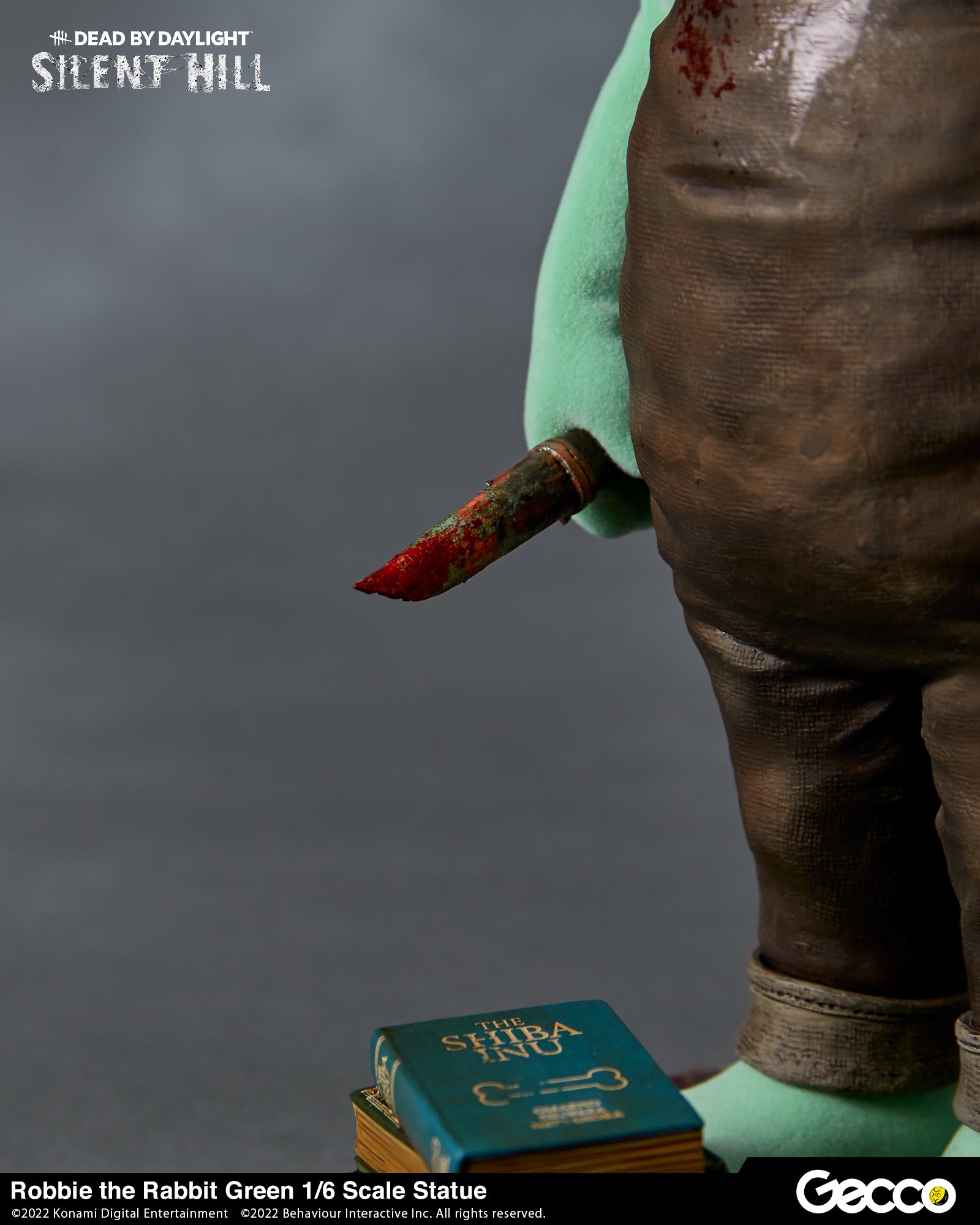 SILENT HILL x Dead by Daylight, Robbie the Rabbit Green 1/6 Scale Statue