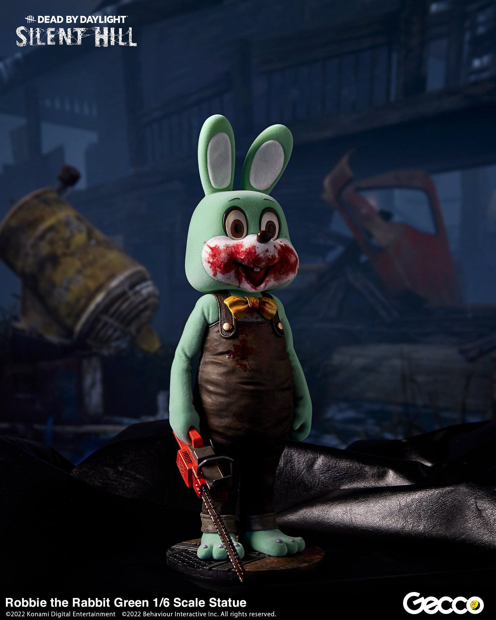 SILENT HILL x Dead by Daylight, Robbie the Rabbit Green 1/6 Scale Statue